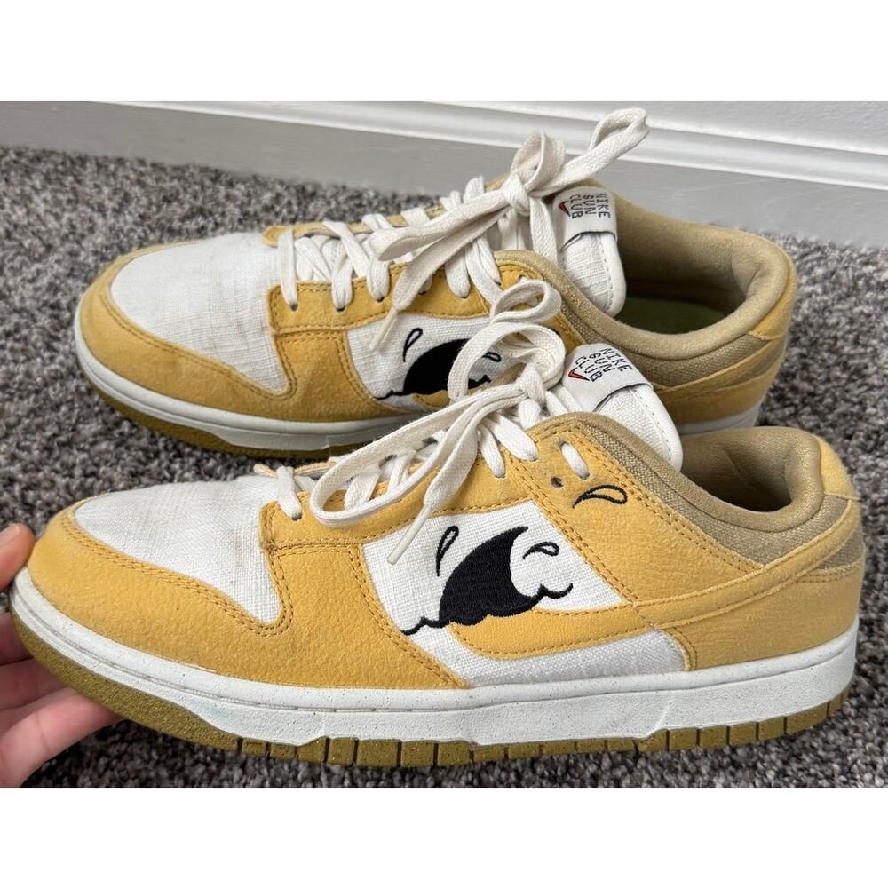 Nike Dunk low retro "sun club wheat grass orange" men's size 9.5 - Picture 1 of 8